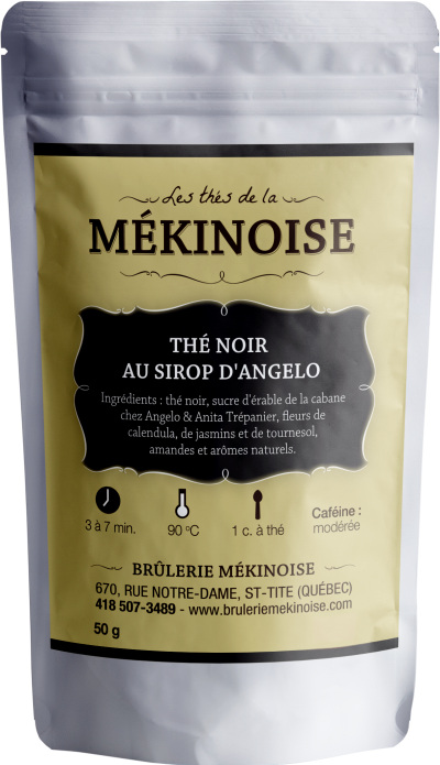 Thé noir au sirop d’Angelo