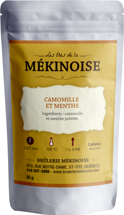 Camomille et menthe