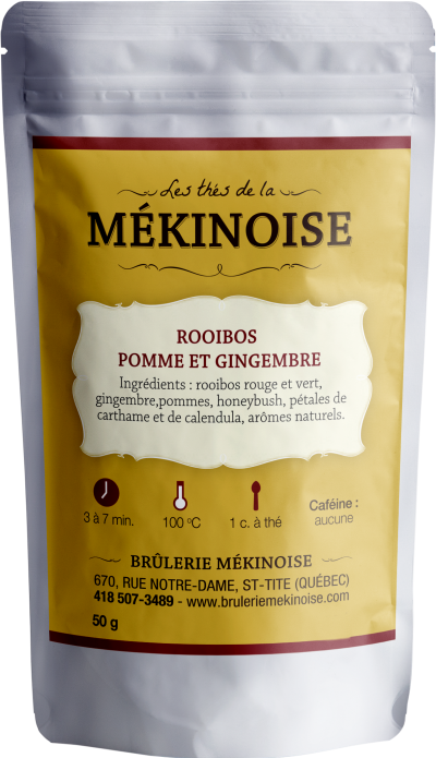 Pommes et gingembre