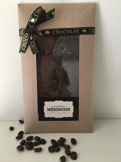 Chocolat Noir aux Éclats de Café